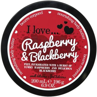 I Love Raspberry & Blackberry Hydra-Nourishing Body Butter - Body Butter I Love Raspberry & Blackberry Hydra-Nourishing Body Butter - Body Butter