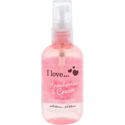 I Love Erdbeeren & Sahne Körperspray - Körperspray I Love Erdbeeren & Sahne Körperspray - Körperspray