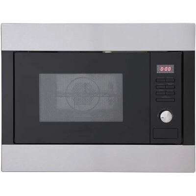 Montpellier MWBIC90029 - Built-in Microwave with Steel Trim Montpellier MWBIC90029 - Built-in Microwave with Steel Trim
