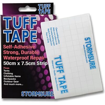 Stormsure TUFF Tape Ruban de Réparation Étanche - Ruban de Réparation - Publicité Stormsure TUFF Tape Ruban de Réparation Étanche - Ruban de Réparation - Publicité