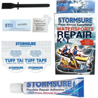 Stormsure Water Sports Repair Kit - Waterproof, Flexible Adhesive Stormsure Water Sports Repair Kit - Waterproof, Flexible Adhesive