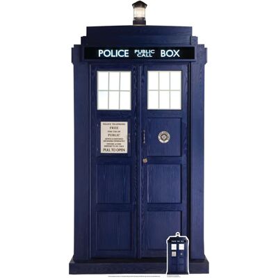 Iconicgreats Doctor Dr Who The Tardis Official (2/3 Lifesize) Cardboard Cutout - Cardboard Cutout Iconicgreats Doctor Dr Who The Tardis Official (2/3 Lifesize) Cardboard Cutout - Cardboard Cutout