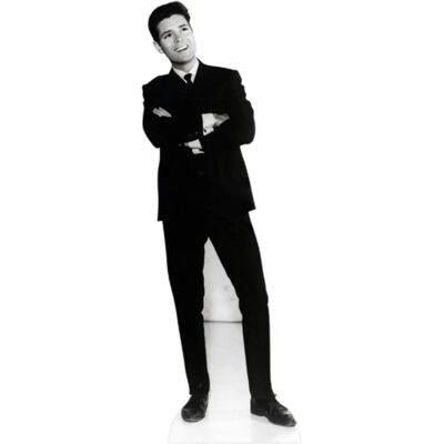 Cliff Richard Life-Size Cardboard Figure - Black and White Cliff Richard Life-Size Cardboard Figure - Black and White