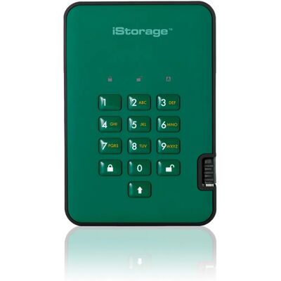 iStorage - diskAshur2 - 128GB - Green - External SSD iStorage - diskAshur2 - 128GB - Green - External SSD