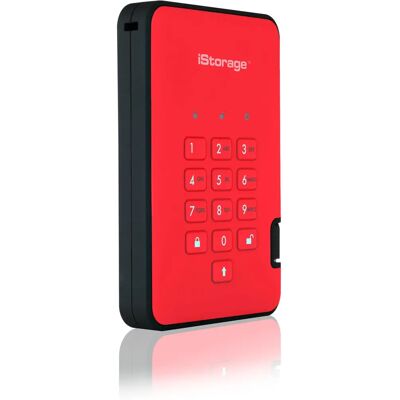 iStorage diskAshur 2-SSD - 8TB Rot iStorage diskAshur 2-SSD - 8TB Rot