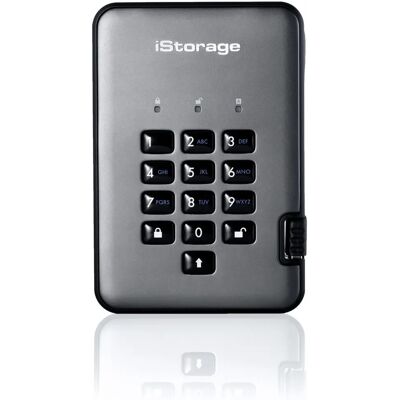 iStorage - DiskAshur Pro2 - 8TB - FIPS 140-2 Externe SSD iStorage - DiskAshur Pro2 - 8TB - FIPS 140-2 Externe SSD