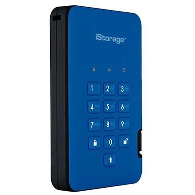 iStorage diskAshur 2-SSD - 16TB Blue iStorage diskAshur 2-SSD - 16TB Blue