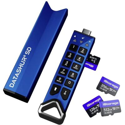 iStorage Datashur Sd - Unità USB Sicura con Lettore MicroSD - FIPS 140-3 iStorage Datashur Sd - Unità USB Sicura con Lettore MicroSD - FIPS 140-3
