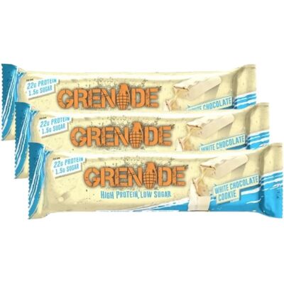 Grenade Carb Killa 60g - White Chocolate Cookie Grenade Carb Killa 60g - White Chocolate Cookie