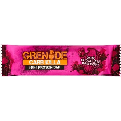 Grenade Carb Killa Dark Chocolate Raspberry Protein Bar - High Protein Snack Grenade Carb Killa Dark Chocolate Raspberry Protein Bar - High Protein Snack