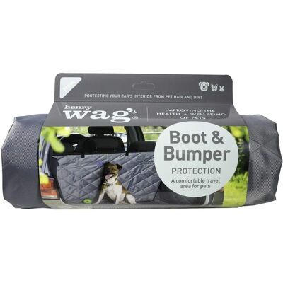 Henry Wag Car Boot 'N' Bumper Protector - Gray/ Silver - Car Boot & Bumper Henry Wag Car Boot 'N' Bumper Protector - Gray/ Silver - Car Boot & Bumper