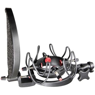 Accessorio microfono Rycote RYC045002 - Supporto antivibrante & filtro antipop Accessorio microfono Rycote RYC045002 - Supporto antivibrante & filtro antipop