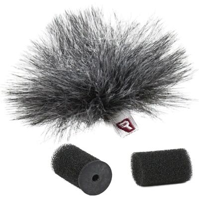 Rycote Rycote Grey Ristretto Lavalier Windjammer - Single - Mikrofontuulisuoja Rycote Rycote Grey Ristretto Lavalier Windjammer - Single - Mikrofontuulisuoja