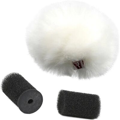 Rycote Ristretto Lavalier Blanc - Protection contre le Vent pour Microphone Rycote Ristretto Lavalier Blanc - Protection contre le Vent pour Microphone