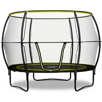 Rebo - Base Jump Trampoline - 10ft - Halo II Enclosure - Trampoline Rebo - Base Jump Trampoline - 10ft - Halo II Enclosure - Trampoline