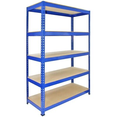 Sininen teräshylly Monster Racking - 120cm 5 Tasoa Sininen teräshylly Monster Racking - 120cm 5 Tasoa