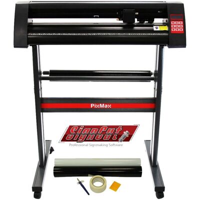 PixMax Vinyl Cutter Plotter 720mm 28" SignCut Pro & Weeding Kit PixMax Vinyl Cutter Plotter 720mm 28" SignCut Pro & Weeding Kit