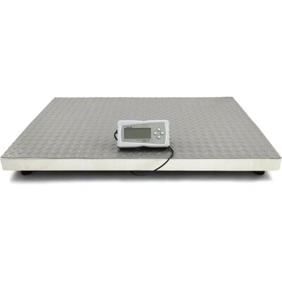 T-Mech 90cm x 60cm Ruostumaton Teräs Punnitusvaaka - 300kg T-Mech 90cm x 60cm Ruostumaton Teräs Punnitusvaaka - 300kg