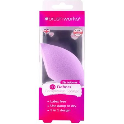 Brushworks Definer Complexion Sponge - Presis make-up-svamp Brushworks Definer Complexion Sponge - Presis make-up-svamp