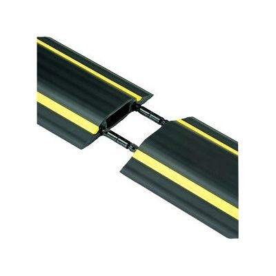 Système de goulottes D-Line - 1,8m, Jaune/Noir Système de goulottes D-Line - 1,8m, Jaune/Noir
