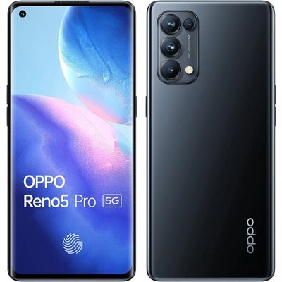 OPPO Reno 5 5G - Refurbished, 128GB, Black - Mobile Phone OPPO Reno 5 5G - Refurbished, 128GB, Black - Mobile Phone