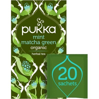 Pukka Organic Mint Matcha Green Tea - 20 Bags Pukka Organic Mint Matcha Green Tea - 20 Bags