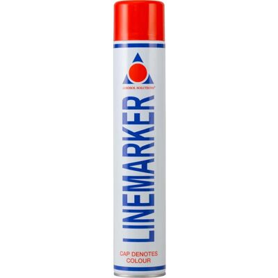 Aerosol Solutions Line Marking Paint - Red - 750ml Aerosol Solutions Line Marking Paint - Red - 750ml
