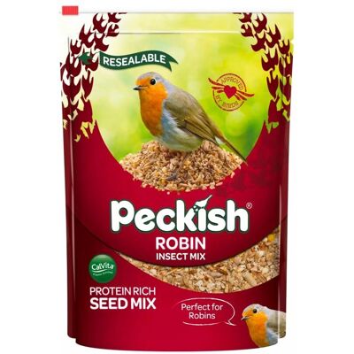 Peckish Robin Seed & Insect Mix - 2kg Wild Bird Food Peckish Robin Seed & Insect Mix - 2kg Wild Bird Food