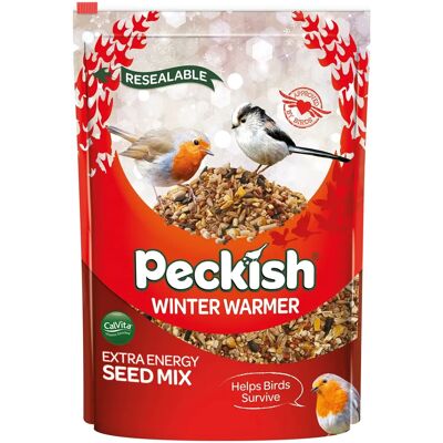 Peckish Winter Warmer Wild Bird Feeding Seed Mix - High Fat - 1 Kg Peckish Winter Warmer Wild Bird Feeding Seed Mix - High Fat - 1 Kg