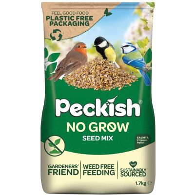 Peckish No Grow Seed Mix - Bird Feed - 1.7kg Peckish No Grow Seed Mix - Bird Feed - 1.7kg