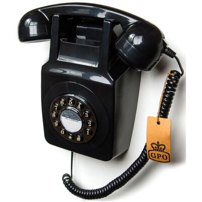 Telefone analógico GPO Retro 746 - Preto Telefone analógico GPO Retro 746 - Preto