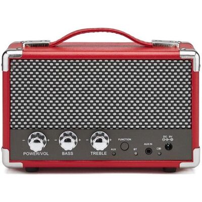 GPO - Westwood Mini - Rot - 10 W - Tragbarer Lautsprecher GPO - Westwood Mini - Rot - 10 W - Tragbarer Lautsprecher