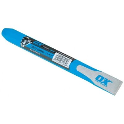 OX Trade Solid Forged Steel Cold Chisel - 20 x 300 mm OX Trade Solid Forged Steel Cold Chisel - 20 x 300 mm