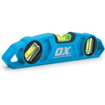 OX Trade Ox Pro Torpedo Level - 250mm - Spirit Level OX Trade Ox Pro Torpedo Level - 250mm - Spirit Level