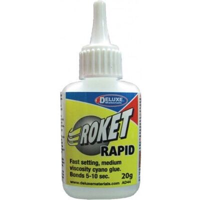 Deluxe Materials DLAD-44 Roket Rapid - Super Colla - Incollaggio veloce Deluxe Materials DLAD-44 Roket Rapid - Super Colla - Incollaggio veloce