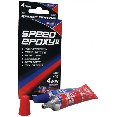 Deluxe Materials, Klebstoff, Speed Epoxy II 4 min 28g - Epoxy Kleber Deluxe Materials, Klebstoff, Speed Epoxy II 4 min 28g - Epoxy Kleber