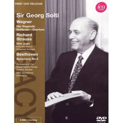 Sir Georg Solti Beethoven Wagner Strauss DVD - Classical Music Sir Georg Solti Beethoven Wagner Strauss DVD - Classical Music