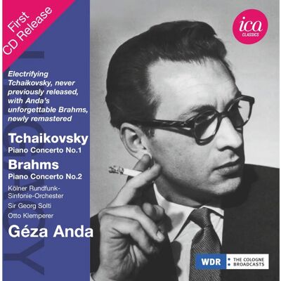 ICA Classics Geza Anda - Tjajkovskij pianokonserter - 1 CD ICA Classics Geza Anda - Tjajkovskij pianokonserter - 1 CD
