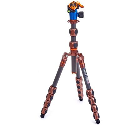 3 Legged Thing Leo 2.0 Bronze Tripodi - Hiilikuitu, 5 osaa, 30kg - Pro Lever Pää 3 Legged Thing Leo 2.0 Bronze Tripodi - Hiilikuitu, 5 osaa, 30kg - Pro Lever Pää
