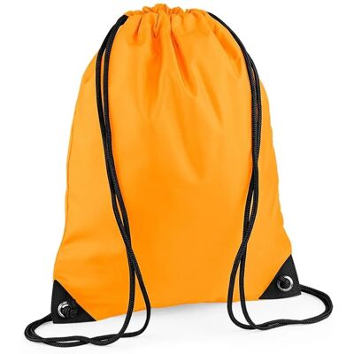Bagbase Gymsac - Fluorescerende Orange - Vandafvisende Gymtas Bagbase Gymsac - Fluorescerende Orange - Vandafvisende Gymtas
