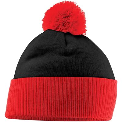 Beechfield Snowstar Tovejslue - Unisex - Kontrastfarver Beechfield Snowstar Tovejslue - Unisex - Kontrastfarver