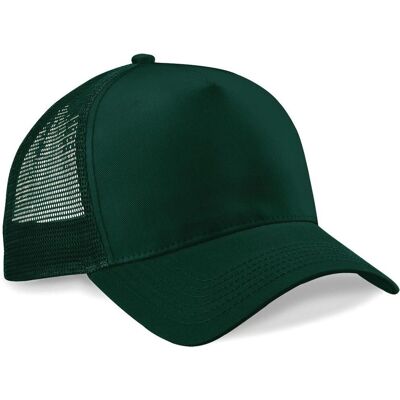 Beechfield B640 Snapback Trucker - vert bouteille - Publicité Beechfield B640 Snapback Trucker - vert bouteille - Publicité