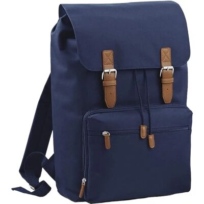 Bag Base Vintage Laptop Backpack - Blue - Laptop Backpack Bag Base Vintage Laptop Backpack - Blue - Laptop Backpack