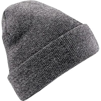 Originalt Beanie med manchet - Unisex - Blød følelse - Dobbeltstrik - One Size Originalt Beanie med manchet - Unisex - Blød følelse - Dobbeltstrik - One Size