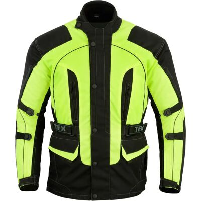 Texpeed - Veste moto - XL - Hi-Vis - Imperméable - Veste - Publicité Texpeed - Veste moto - XL - Hi-Vis - Imperméable - Veste - Publicité