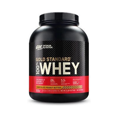 Optimum Nutrition 100% Whey Gold Standard 2273g - Schokoladen-Erdnussbutter Optimum Nutrition 100% Whey Gold Standard 2273g - Schokoladen-Erdnussbutter