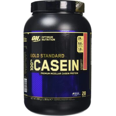 Optimum Nutrition 100% Casein Gold Standard 908g - Fragola Optimum Nutrition 100% Casein Gold Standard 908g - Fragola