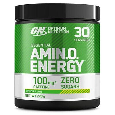 Optimum Nutrition Limón y Lima Amino Energy - 270g - Polvo - Suplemento muscular Optimum Nutrition Limón y Lima Amino Energy - 270g - Polvo - Suplemento muscular