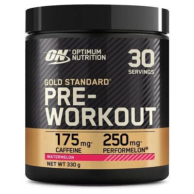 Optimum Nutrition Watermelon Pre-Workout Pulver 330 g Optimum Nutrition Watermelon Pre-Workout Pulver 330 g