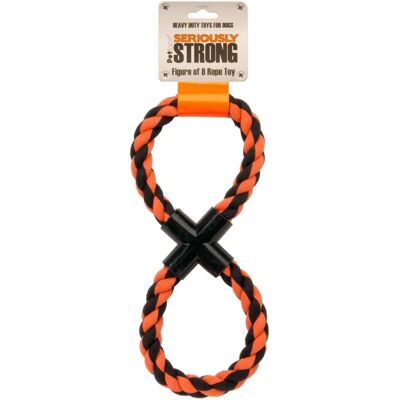 Petface Dog Toy Seriously Strong Figure of 8 Rope - Dog Toy Petface Dog Toy Seriously Strong Figure of 8 Rope - Dog Toy